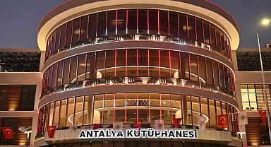 Akdeniz'in en büyük kütüphanesi hizmete girdi