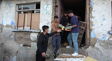 Alkol almak için manzarayı seçti, 25 metreden evin bahçesine düştü