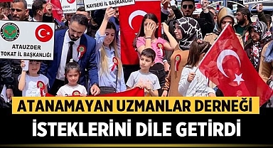 ATAUZDER: Atanmak istiyoruz!