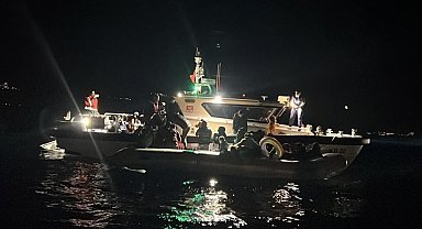 Ayvacık açıklarında 47 kaçak göçmen yakalandı