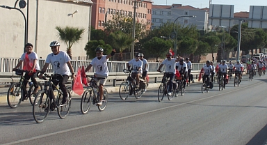 Balıkesir’de 100. Yılda 100 Bisikletliyle Tur   