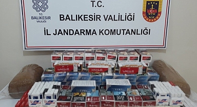 Balıkesir'de 11 Şahsa Kaçak Tütün Operasyonu   