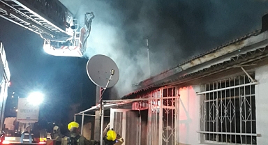 Balıkesir’de Ev Yangını   