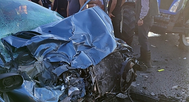 Balıkesir'de Kaza: 2 Yaralı