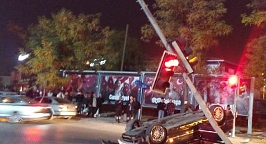 Başkentte trafik kazası; 2 yaralı