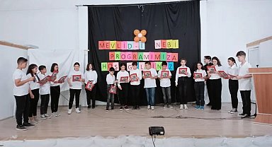 Bayır Ortaokulunda Mevlid-i Nebi programı düzenlendi