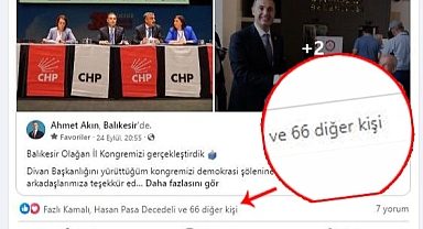Bırakın 400 belediyeyi 66 beğeniyi zor almış!