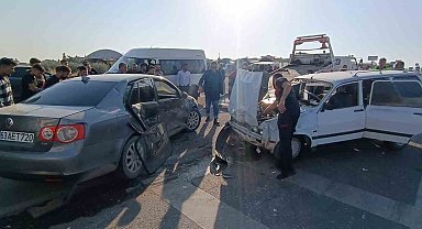 Birecik'te trafik kazası: 3 yaralı