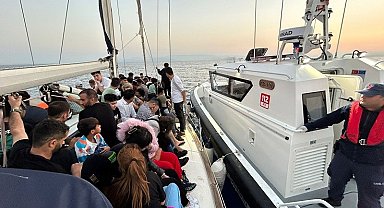 Bodrum'da 78 düzensiz göçmen yakalandı; 2 gözaltı