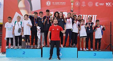 Cumhuriyetin 100. yılı için koştular