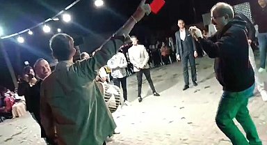 Damada düğününde 'kırmızı kart'