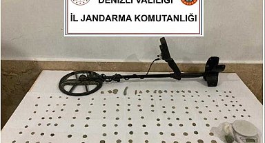 Denizli'de 312 adet tarihi eser ele geçirildi