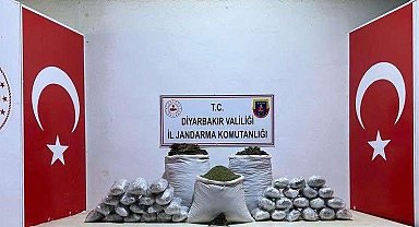 Diyarbakır'da 103 kilo esrar ele geçirildi: 2 gözaltı