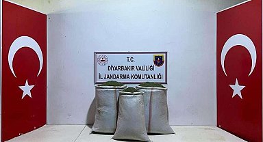 Diyarbakır'da 97 kilo toz esrar ele geçirildi