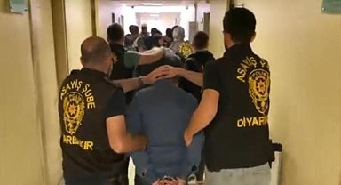 Diyarbakır'da gözaltına alınan 196 şüpheliden 144'ü tutuklandı