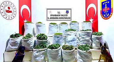 Diyarbakır'da uyuşturucu operasyonu: 285 kilo esrar ele geçirildi