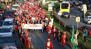 Eyüpsultan'ın dört bir yanında Cumhuriyetin 100'üncü yılı coşkusu