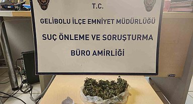 Gelibolu'da polis belirledi, takip etti; üzerinden uyuşturucu çıktı