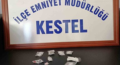 Kestel'de polis uygulamasında yakalanan 10 kişi adliyeye sevk edildi