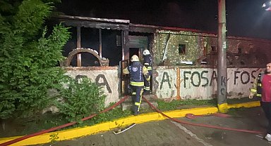 Kocaeli'de restoranda çıkan yangın söndürüldü