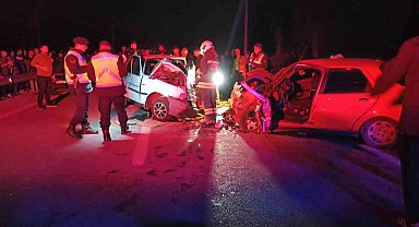 Konya'da 3 aracın karıştığı kazada 1 kişi öldü, 3 kişi yaralandı