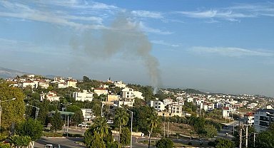 Manavgat'taki makilik yangını korkuttu
