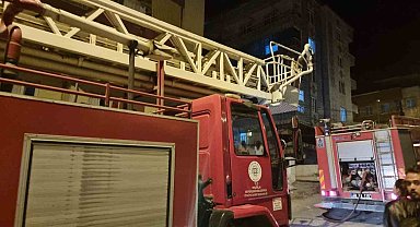 Milas'ta ikamet yangını