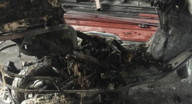 Motor Kaynak Yaparken Alev Aldı