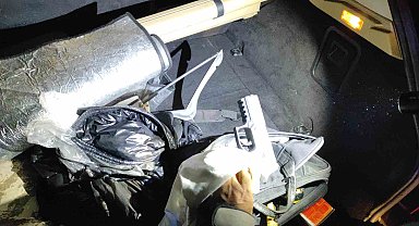 Polisin kovaladığı lüks cipten silah çıktı: 5 kişi gözaltına alındı