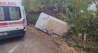 Sinop'taki servis kazası