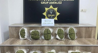 Siverek'te 6 kilo 500 gram uyuşturucu ele geçirildi