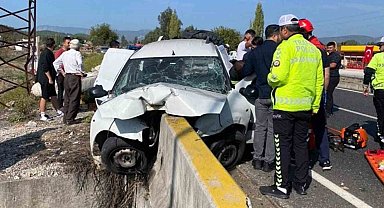 Ula'da yine kaza; 1 yaralı