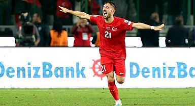 Yunus Akgün'ün Letonya maçında attığı gol haftanın golü seçildi