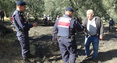 Zeytin Hırsızlıklarını Önlemek İçin Jandarma 24 Saat Görev Yapıyor 