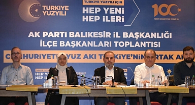 AK Parti Balıkesir’de Çalışmalar Değerlendirildi