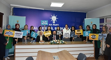 Ak Parti Balıkesir Kadın Kolları’ndan Kadına Şiddet Açıklaması