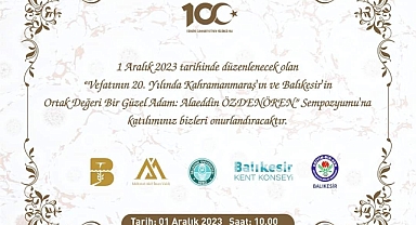 Alaeddin Özdenören Unutulmuyor