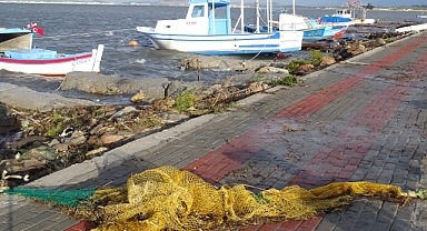 Altınova'da Fırtına Hayatı Olumsuz Etkiledi !