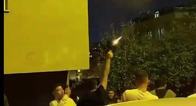 Ataşehir'de, cezaevinden tahliyesini havaya ateş açarak kutladı