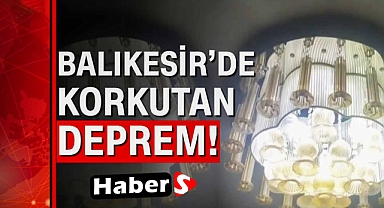 Balıkesir'de 3.4 büyüklüğünde deprem