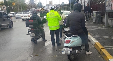 Balıkesir'de Motosiklet Denetlendi