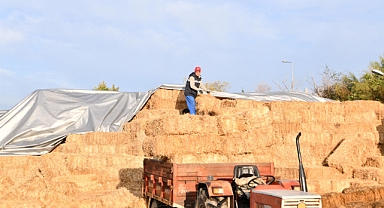 Balıkesir’de Üreticiye Ot Balyası Hibesi