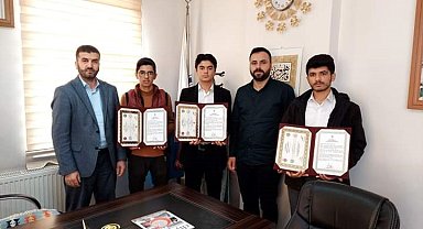 Çermik'te bir yılda 13 hafız icazet aldı