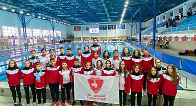 Denizlili yüzücüler 5 altın madalyayla döndü