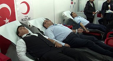Esenyurt Kaymakamlığı ve Kızılay'dan kan bağışı seferberliği
