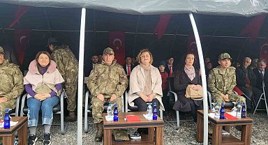 Gaziler, şehit aileleri ve Mehmetçik, Hasdal Kışlası'ndaki ağaçlandırma etkinliğinde buluştu