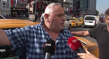 Kadıköy'de ceza yiyen taksicinin isyanı: 