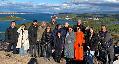 Kazakistanlı Gazeteciler Ayvalık’a Hayran Kaldı