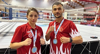 Kıckboks Dünya Şampiyonası'nda Balıkesir'e 2 Gümüş Madalya!