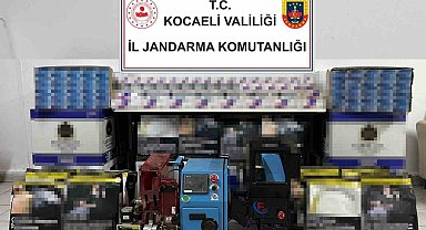 Kocaeli'de 182 bin 250 makaron ele geçirildi
